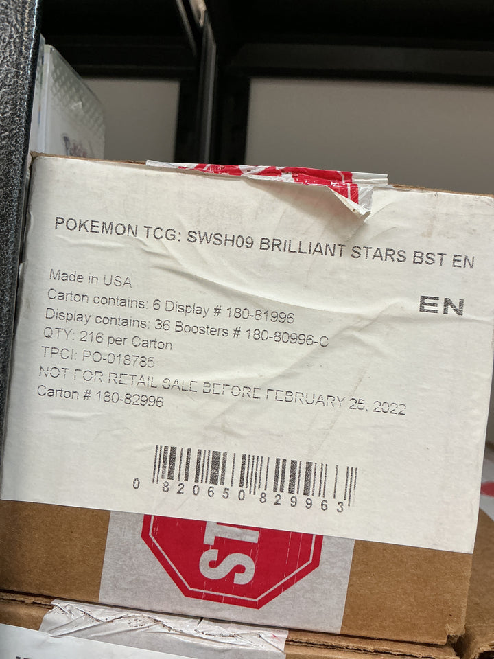 SWSH09 brilliant stars case