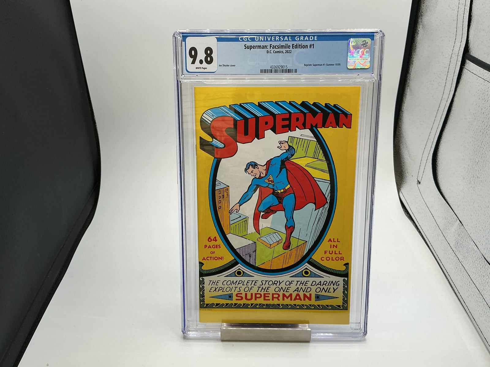 DC Comics Superman Facsimile Edition #1 CGC 9.8 NM/ Superman White Pages 2022