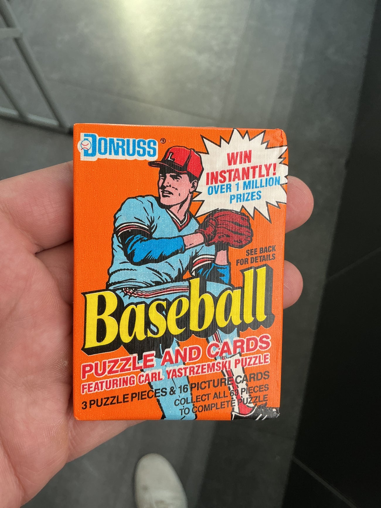 Donruss 1990 baseball wax pack