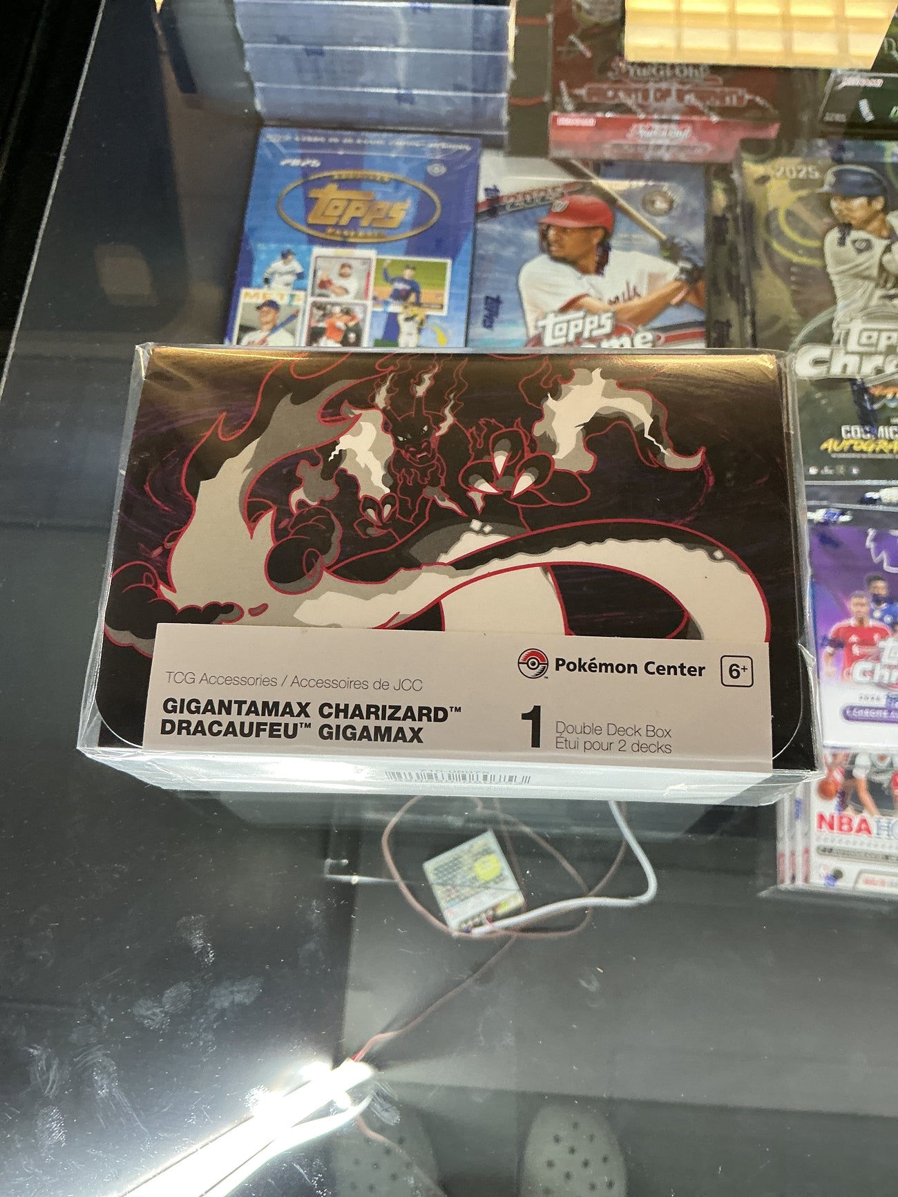 Pokémon Center gigantamax & Charizard double deck box