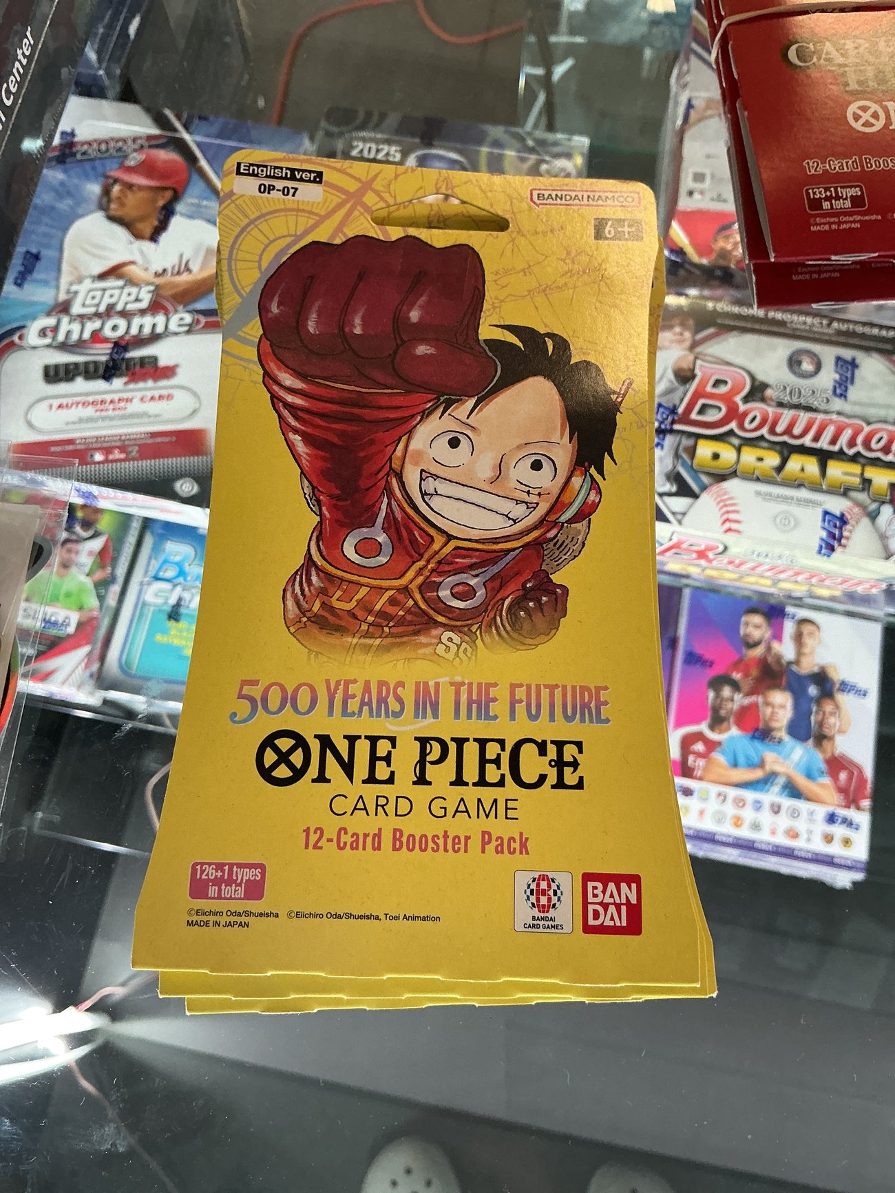 One piece op 07 booster pack