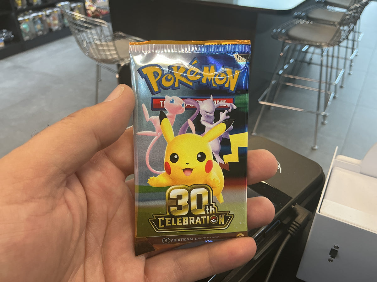 30th anniversary Pokémon pack English