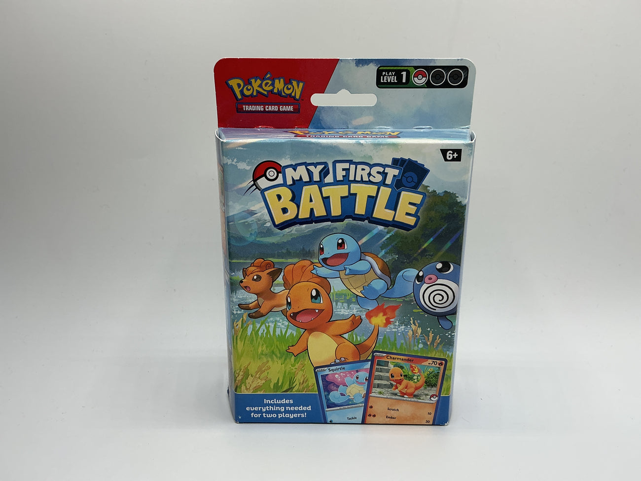 Pokémon my first battle charmander vulpix squirtle