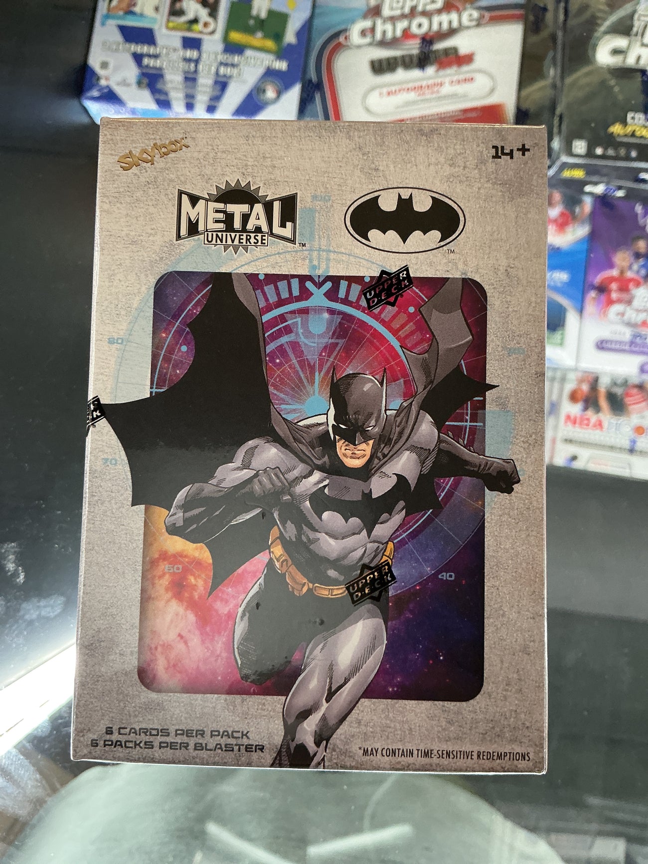 2025 upper deck, Batman blaster box