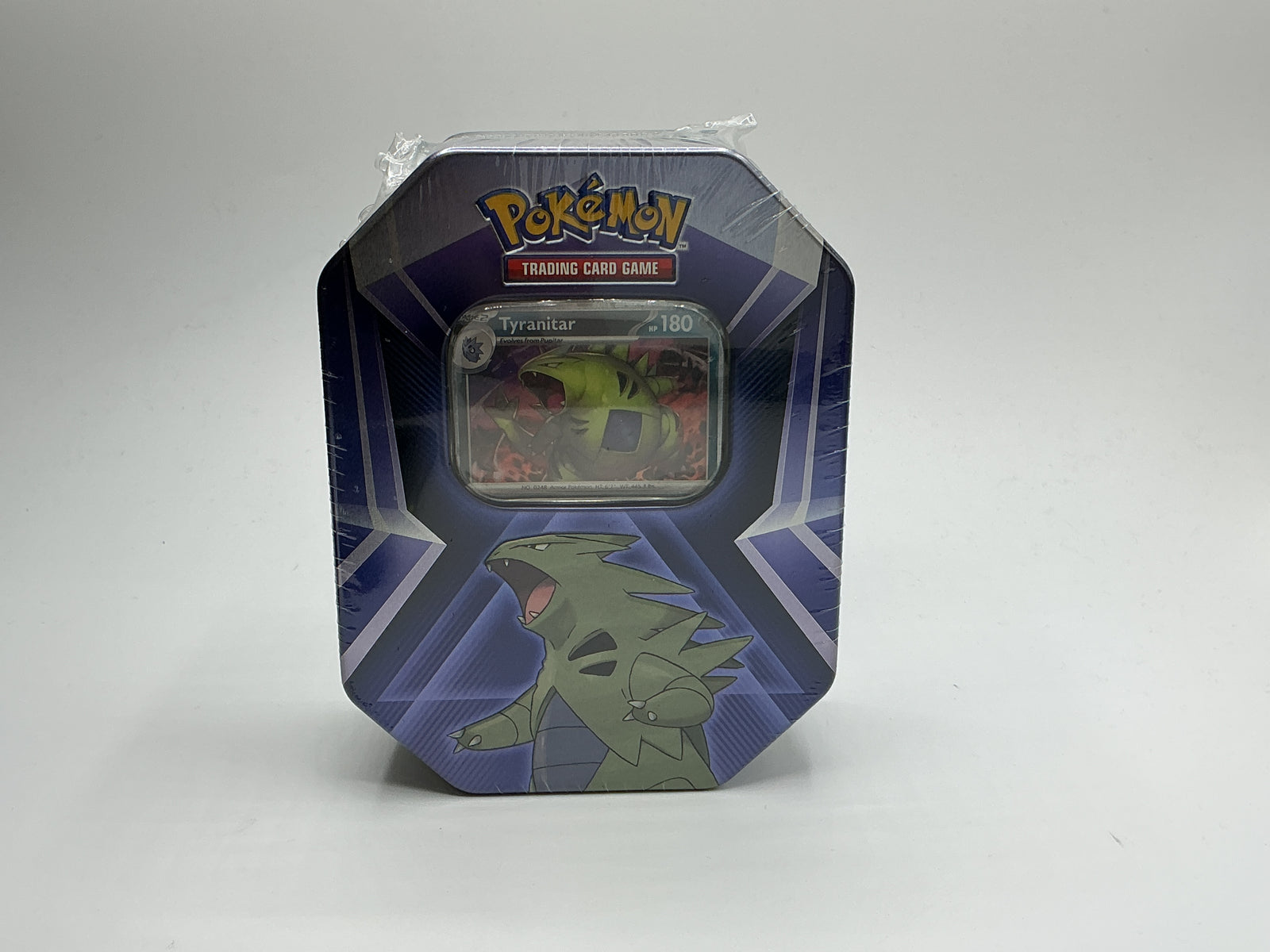 Pokemon TCG Triple Whammy Collector Tin - Tyranitar with 3 Booster Packs