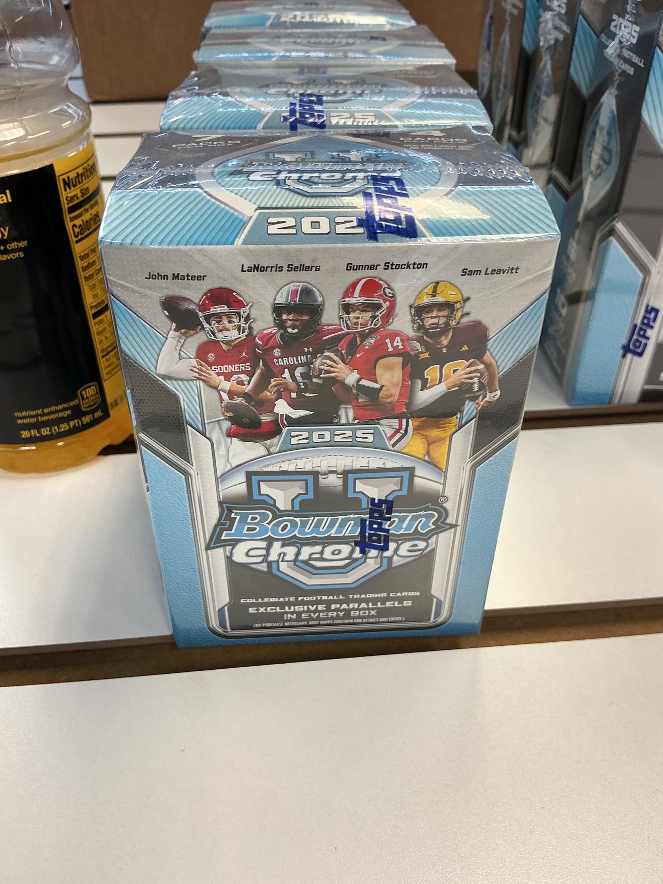 2025 bowman university chrome football blaster box