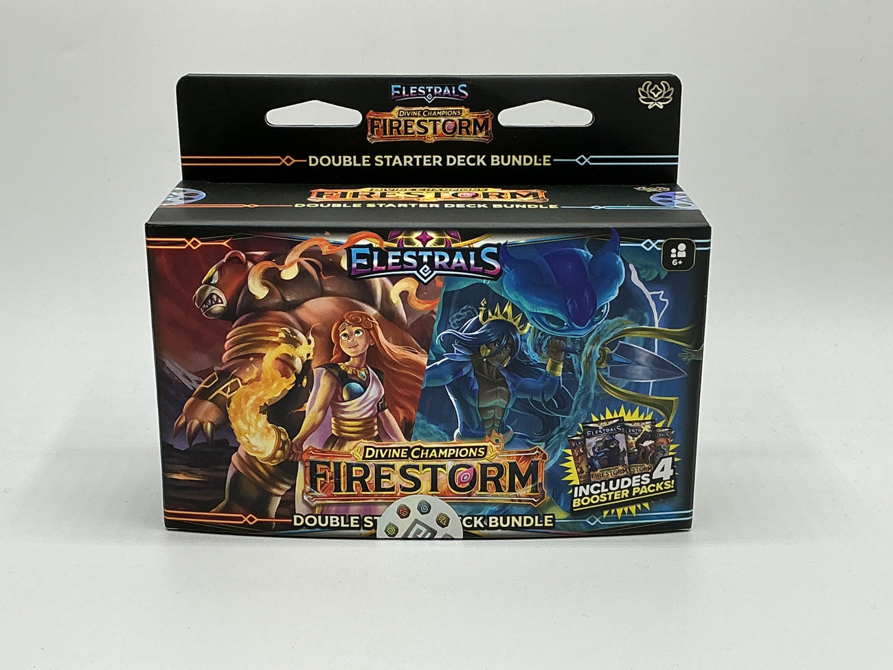 Elestrals fire storm double starter deck bundle