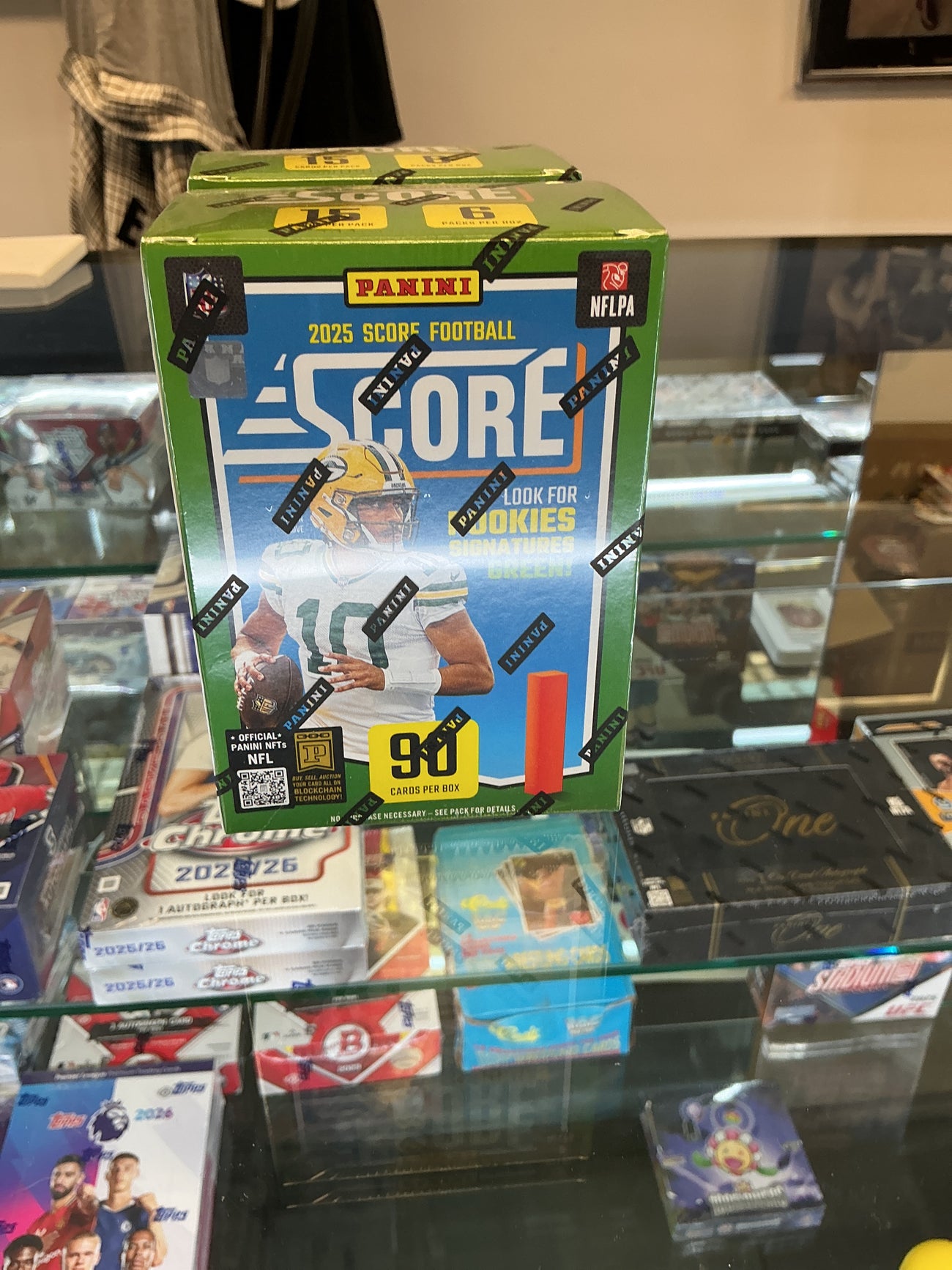 2025 Panini score NFL blaster box