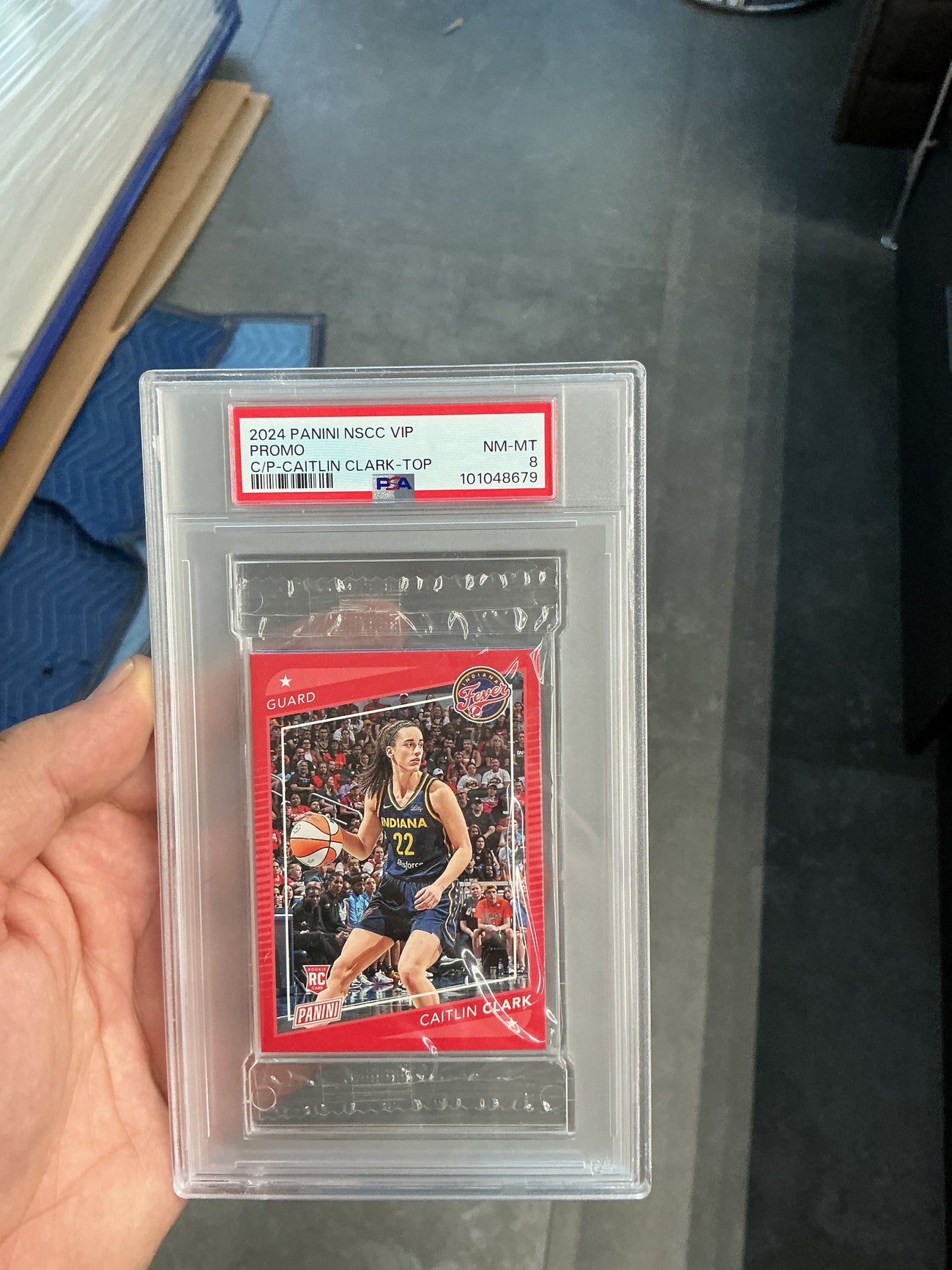 2024 promo PSA 8 Caitlin Clark