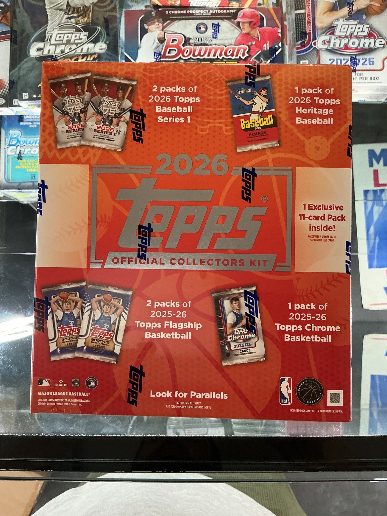 2026 TOPPS official trading card collectors kit