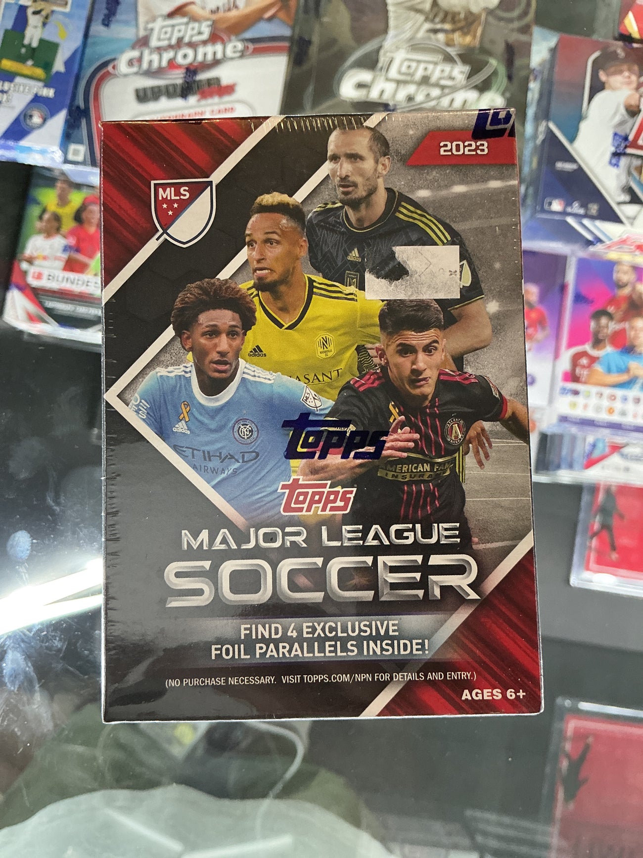 2023 TOPPS  major league soccer blaster box