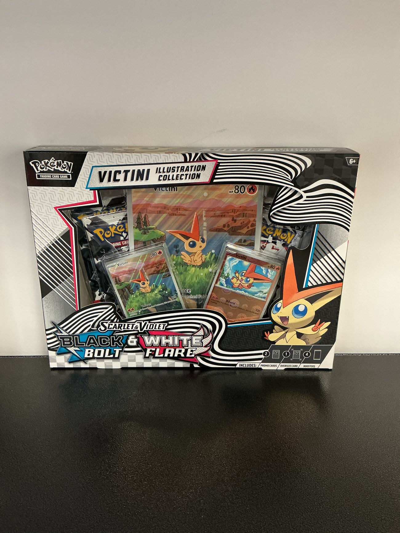 Black bolt &  white flare victini collection
