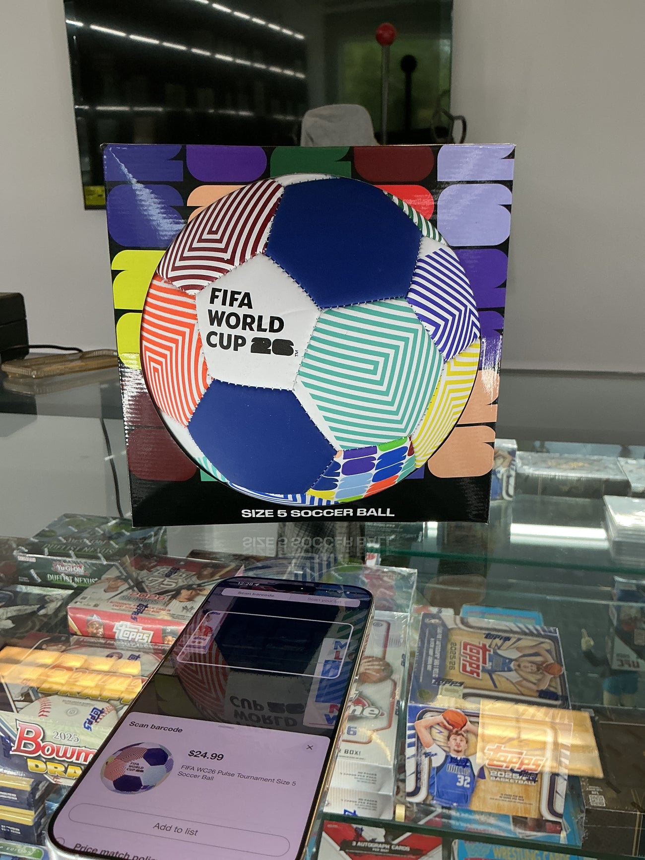 FIFA wc26 pulse tournament size 5 soccer ball