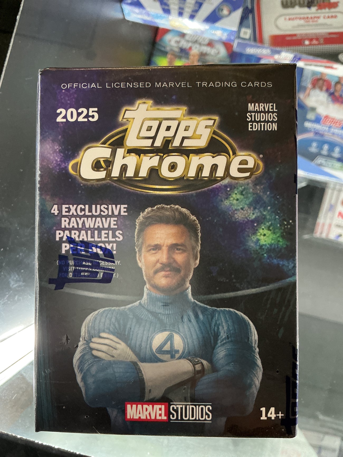 2025 Topps chrome marvel Studios blaster box