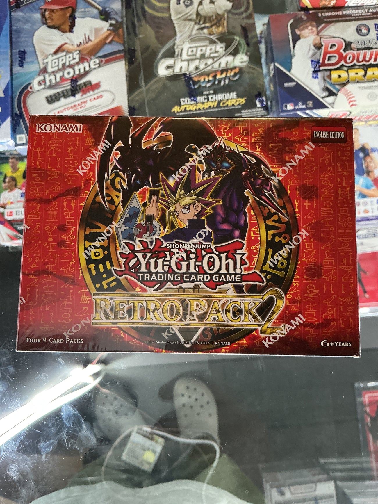 2025 Yu-Gi-Oh! retro pack booster box