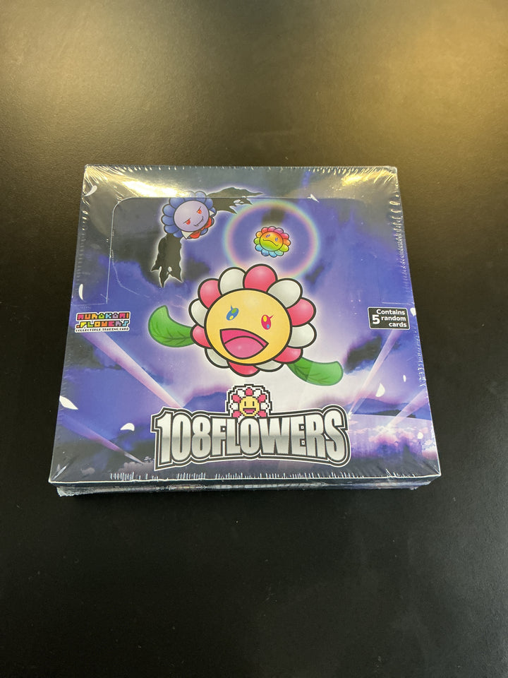 108 flowers box collectible trading card English