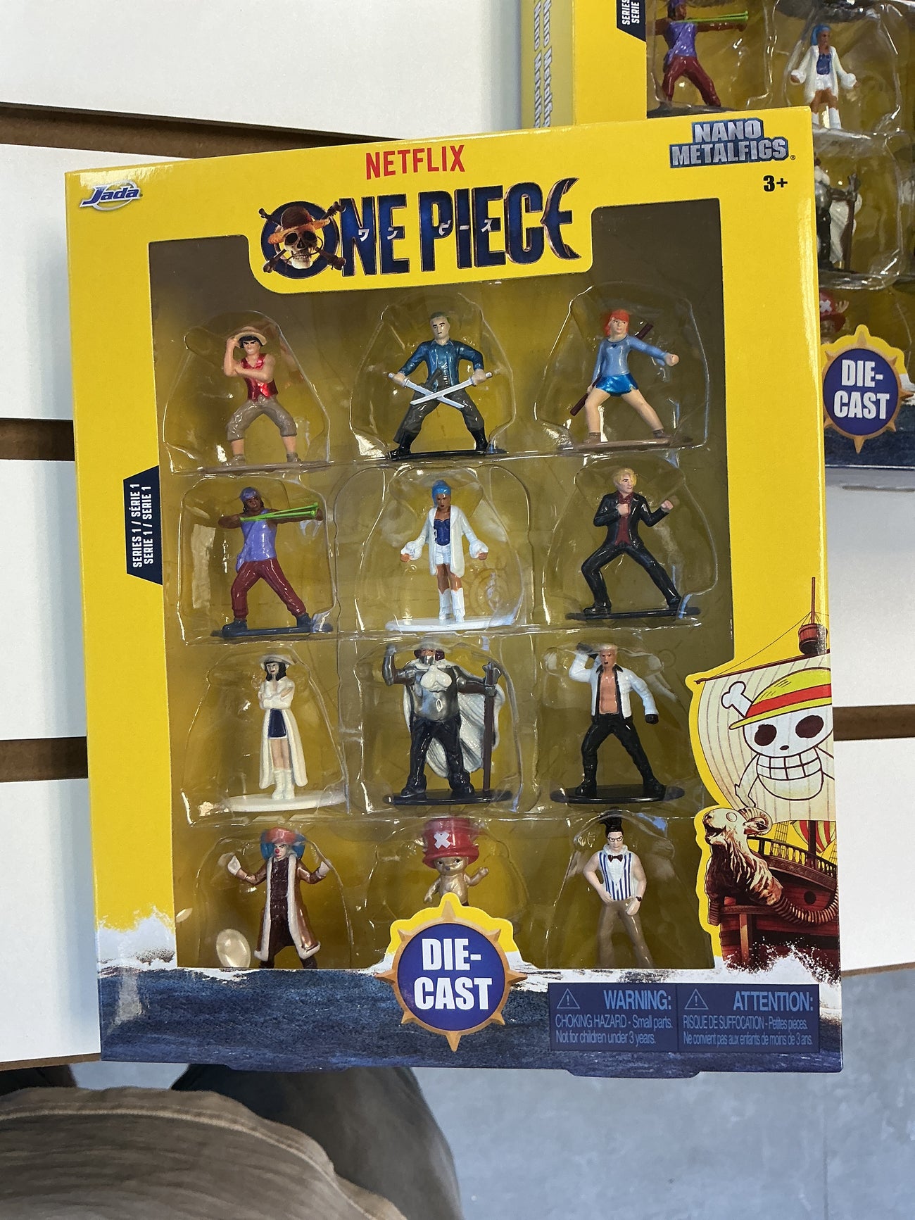 One piece Netflix Nano Metal Figs 12 pack series 1