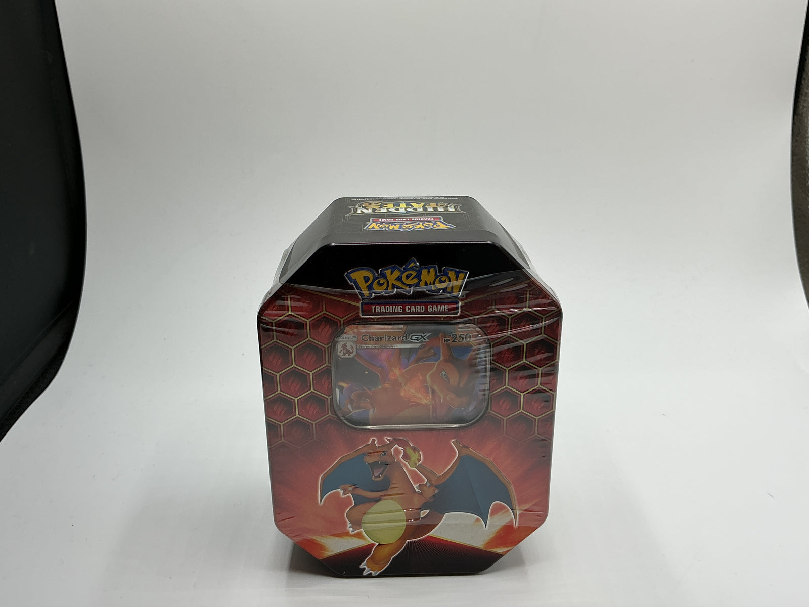 Pokémon TCG Hidden Fates Charizard GX Tin Sealed