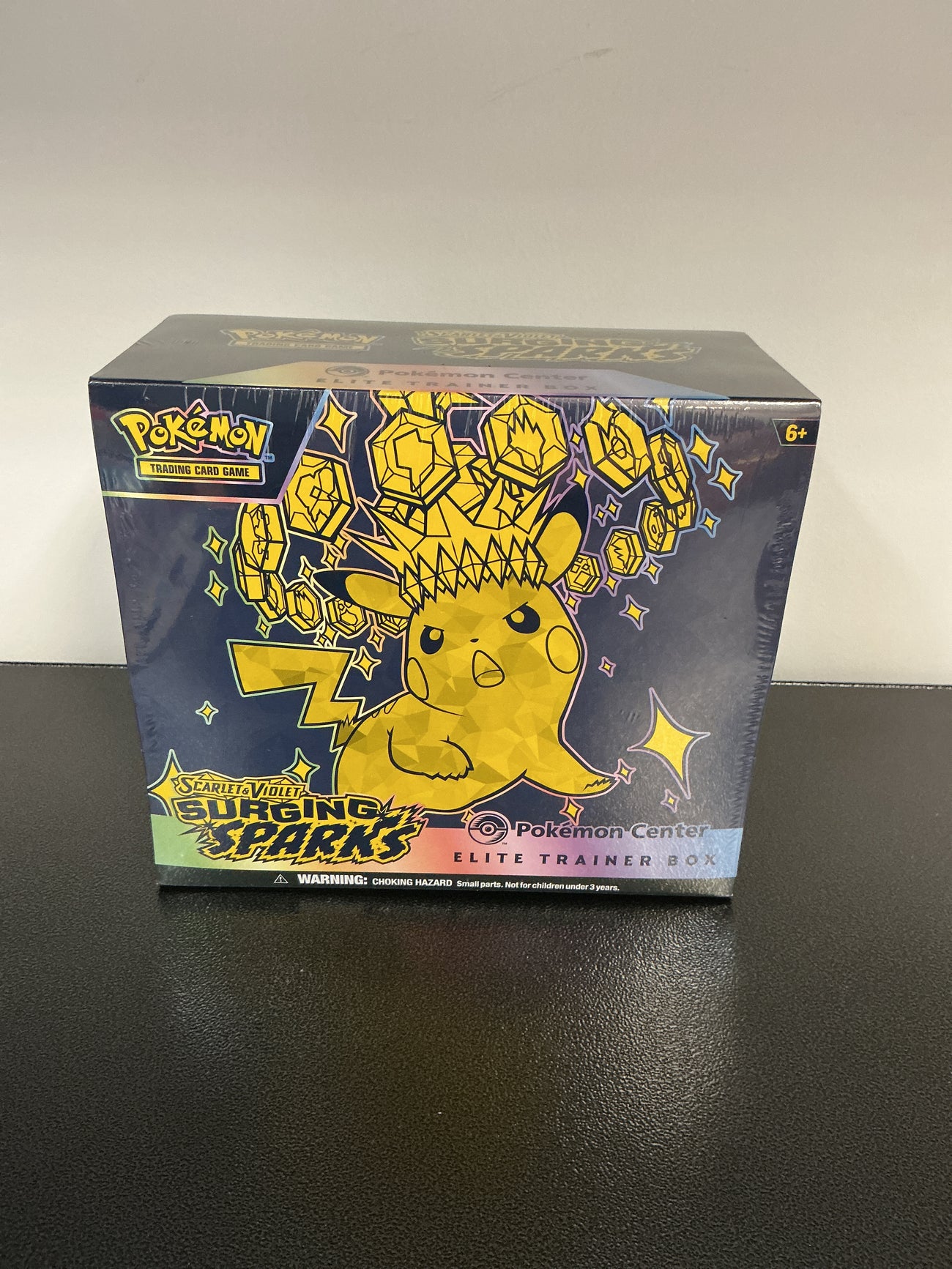Surging Sparks Pokémon center