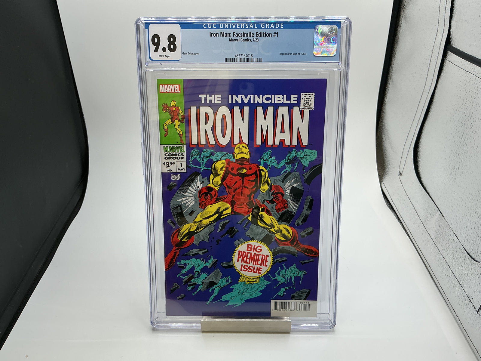 Iron Man #1 Facsimile Reprint CGC 9.8 NM/M 2023