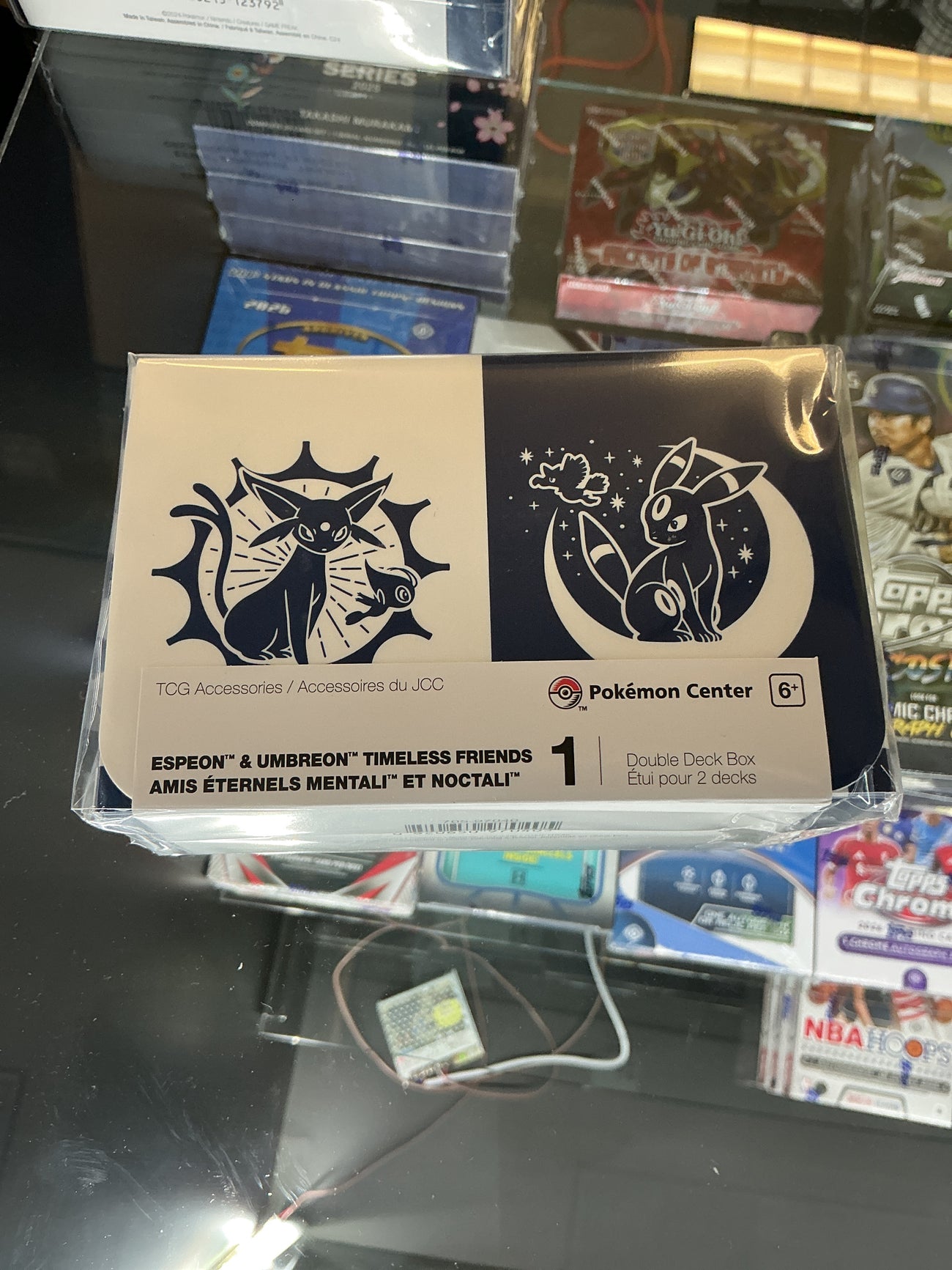 Pokémon Center espeon & umbreon double deck box