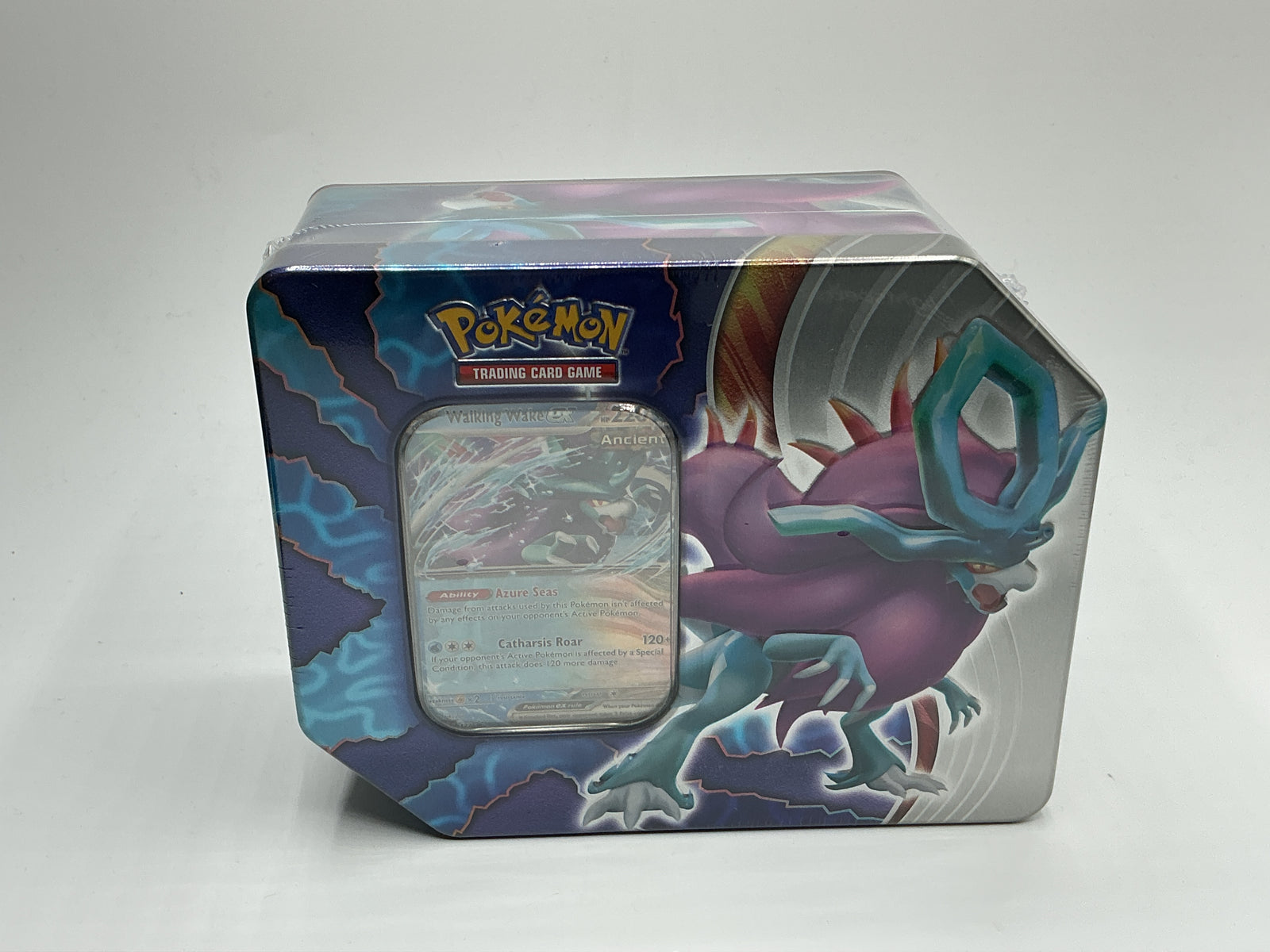 Pokemon Paradox Clash Walking Wake ex Tin - Sealed