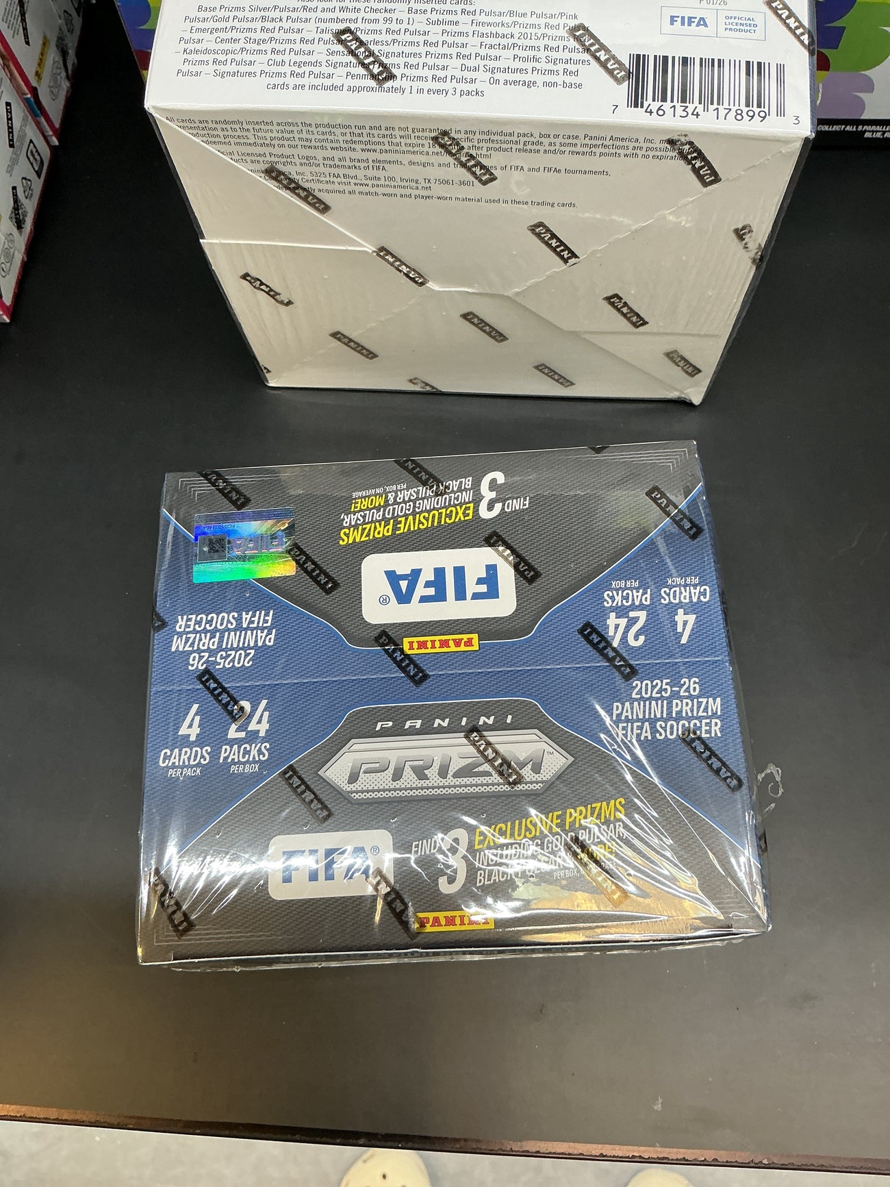 25–26 prizm FIFA retail box