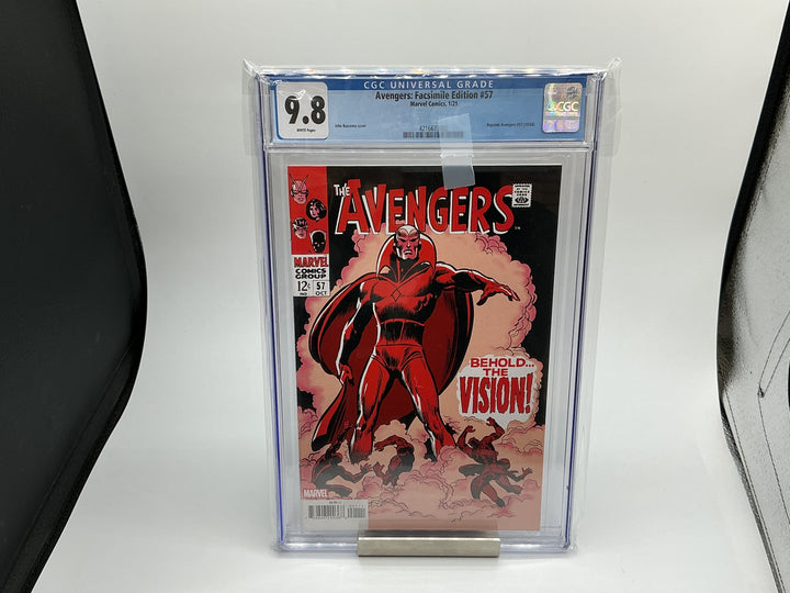 Avengers #57 Facsimile Edition CGC 9.8 NM 1st Appearance Vision Reprint Buscema