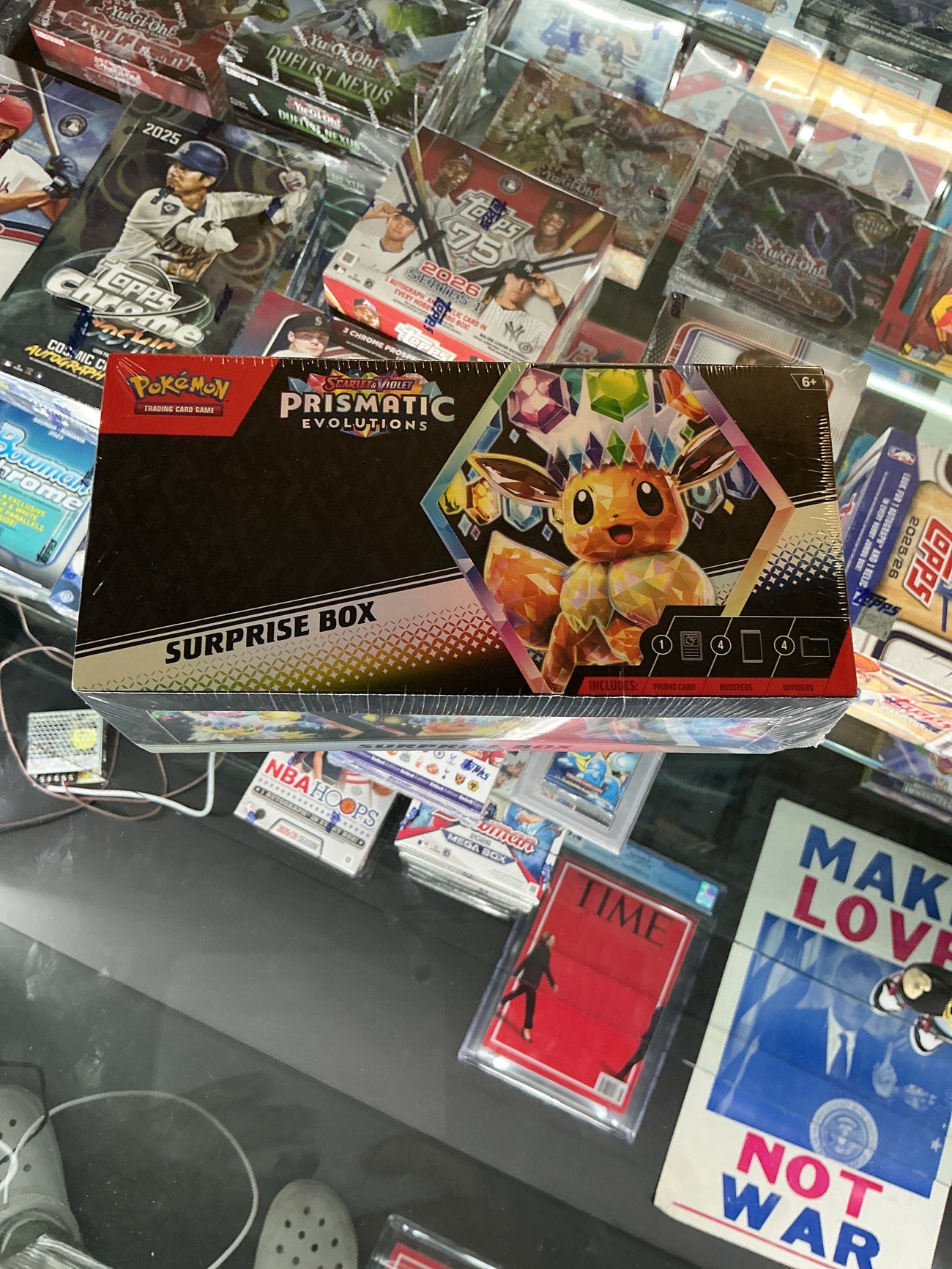 Pokémon prismatic evolutions surprise box