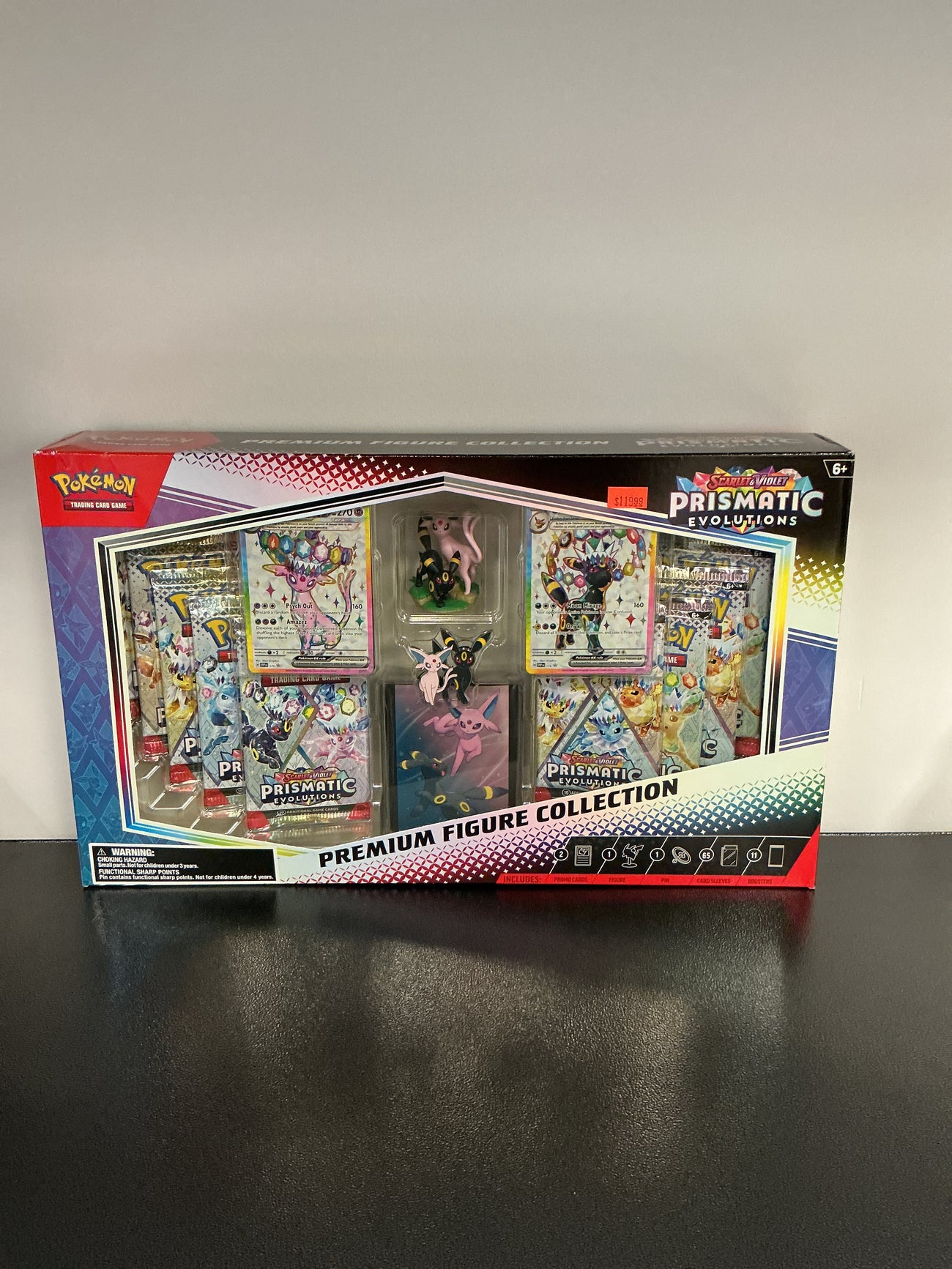 Prismatic evolutions premium figure collection