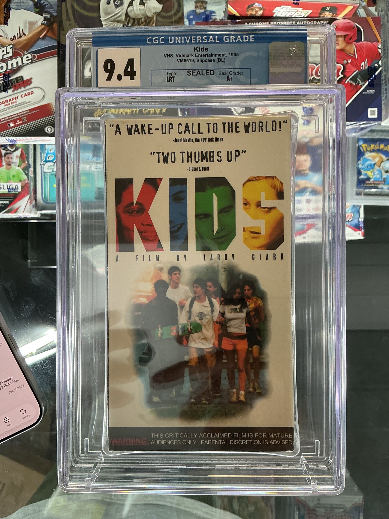 Kids VHS 1995 CGC graded 9.4 A+ RARE