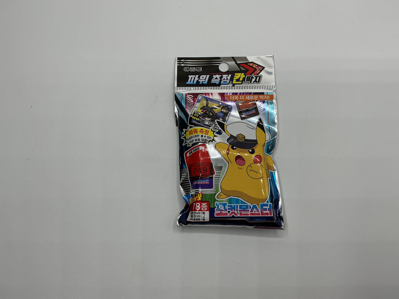 Pokémon power gauge card slap game. Korean.