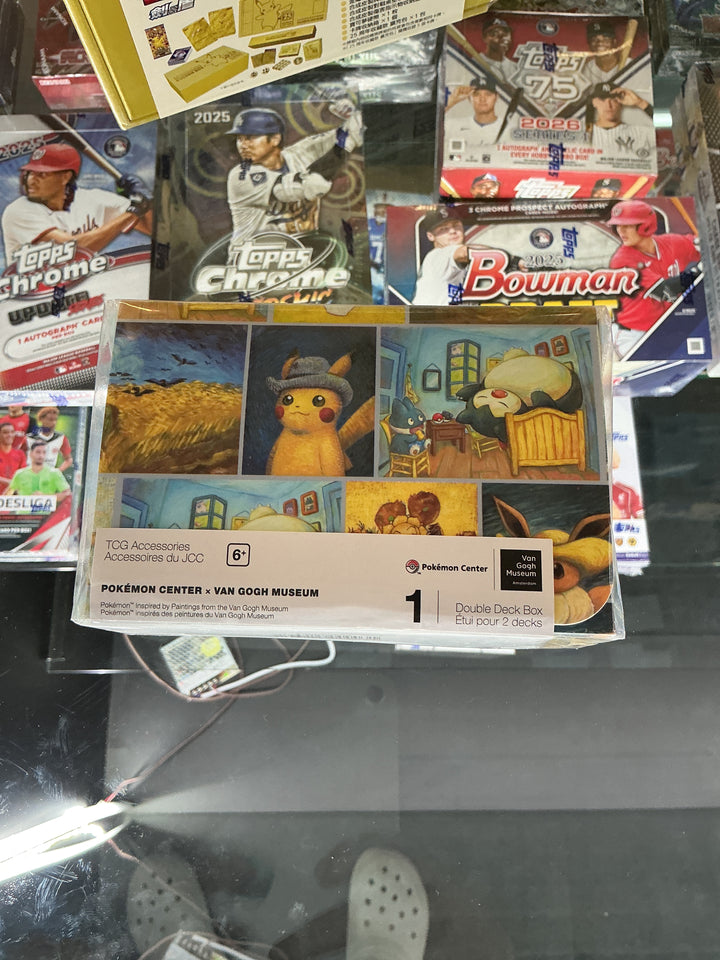 Pokémon Center X van Gogh inspired by paintings, double deck box