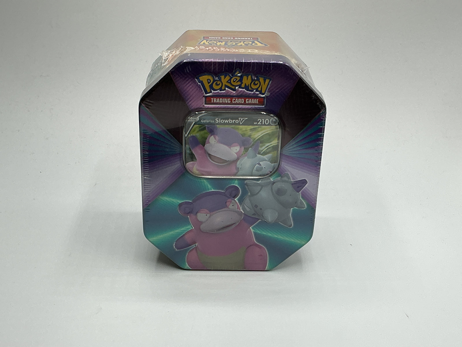 Pokemon Galarian Slowbro V Tin Sealed
