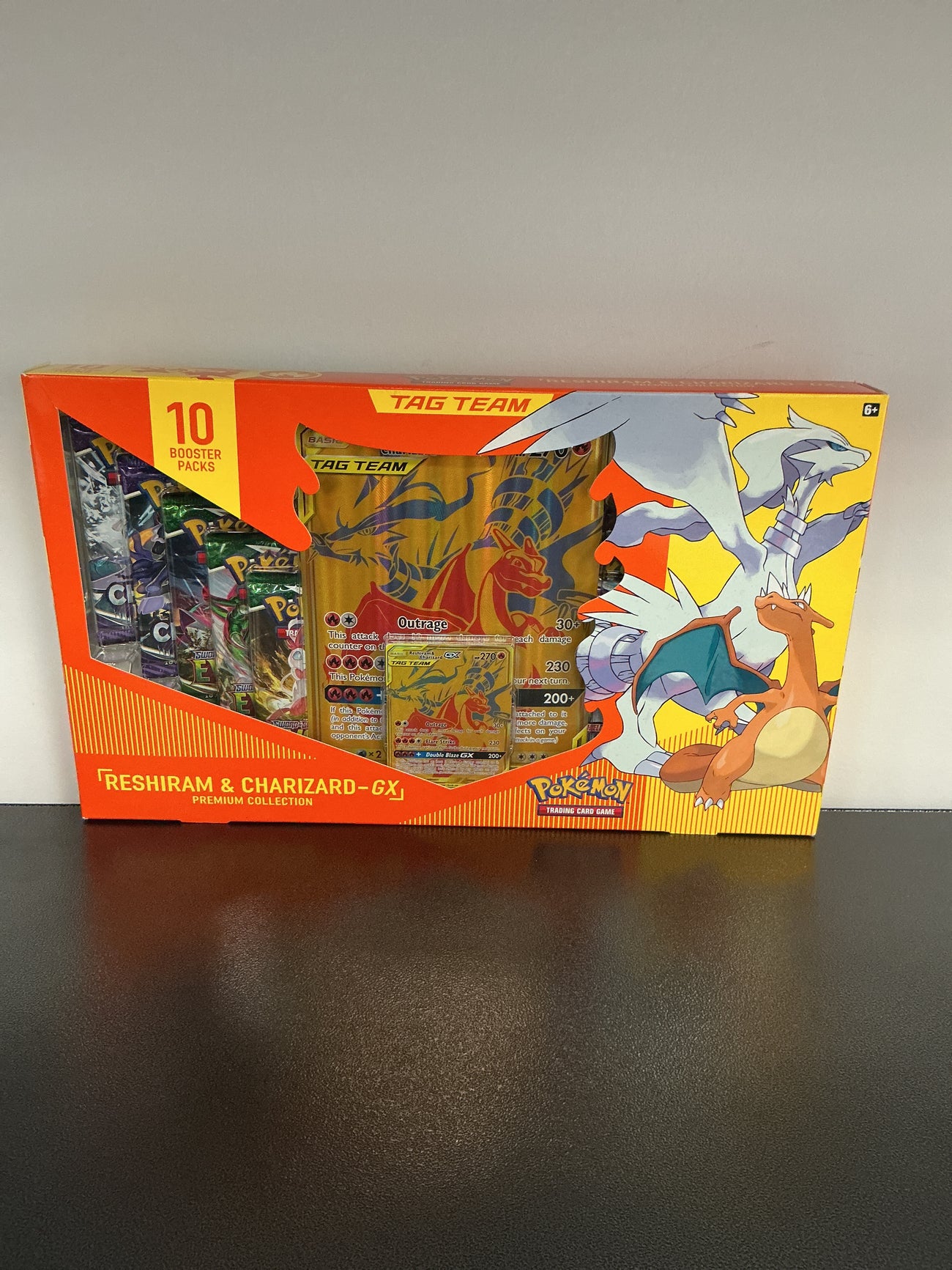 RESHIRAM & CHARIZARD GX