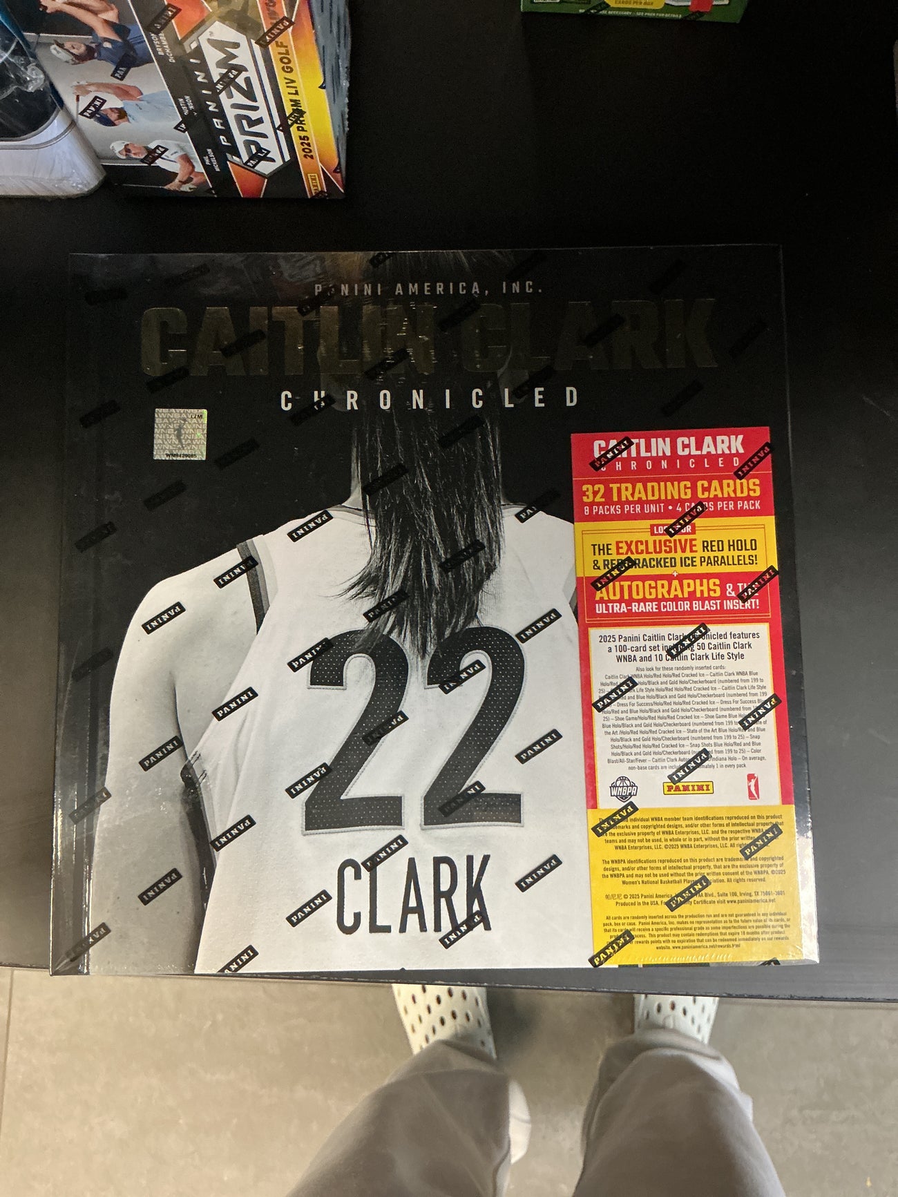 2025 Panini Caitlin Clark Chronicle collection