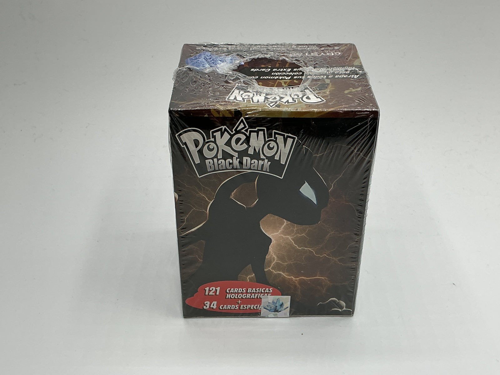 UNLICENSED Crystal Card Collection - Peruvian Pokémon Black Dark Cards - Sealed Mewtwo Box