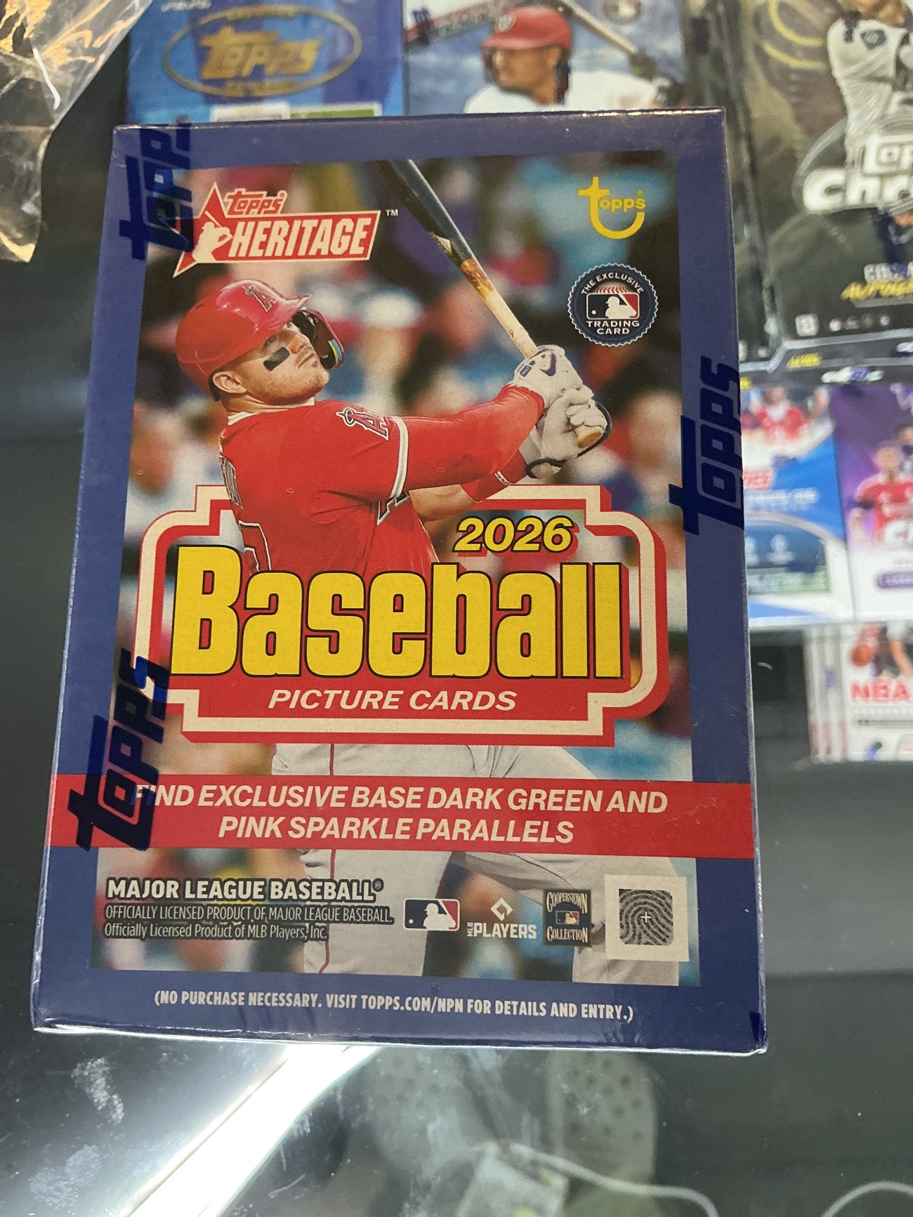 2026 Topps Heritage baseball blaster box