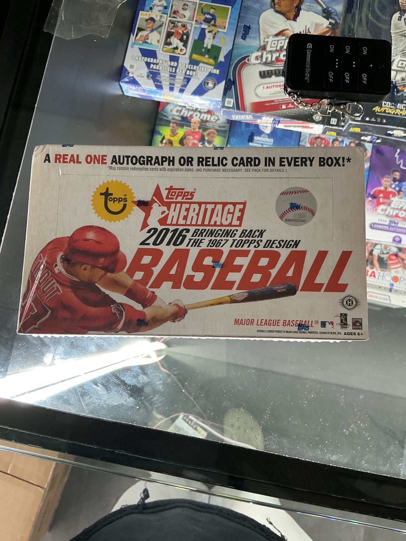 2016 Heritage TOPPS MLB hobby box