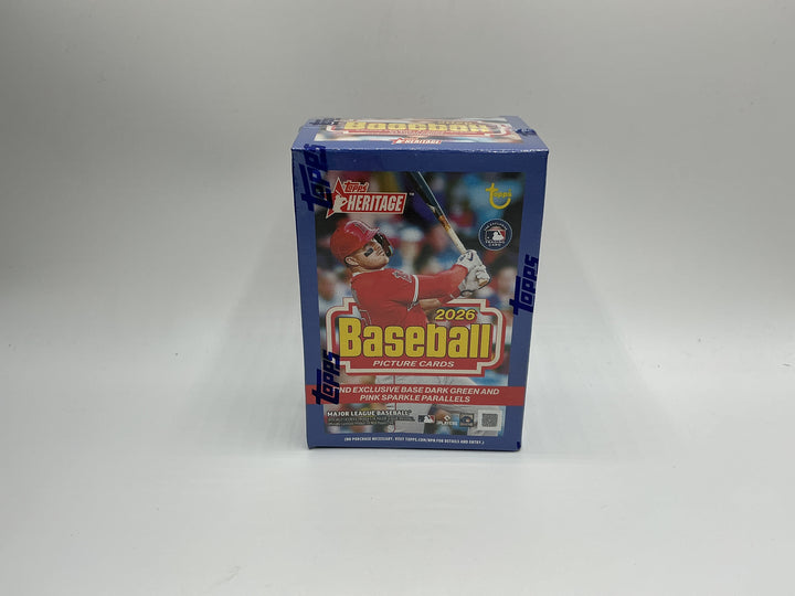 2026 Topps Heritage baseball blaster box