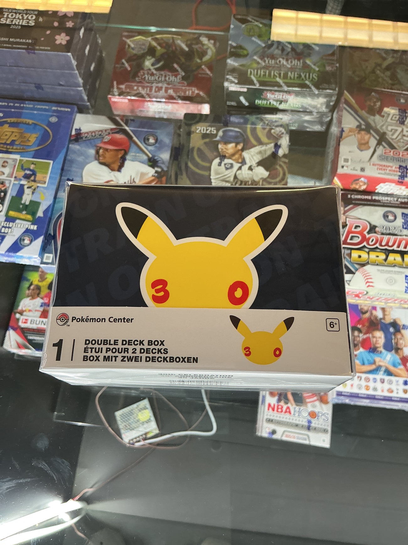 Pokémon Center 30th celebration double deck box
