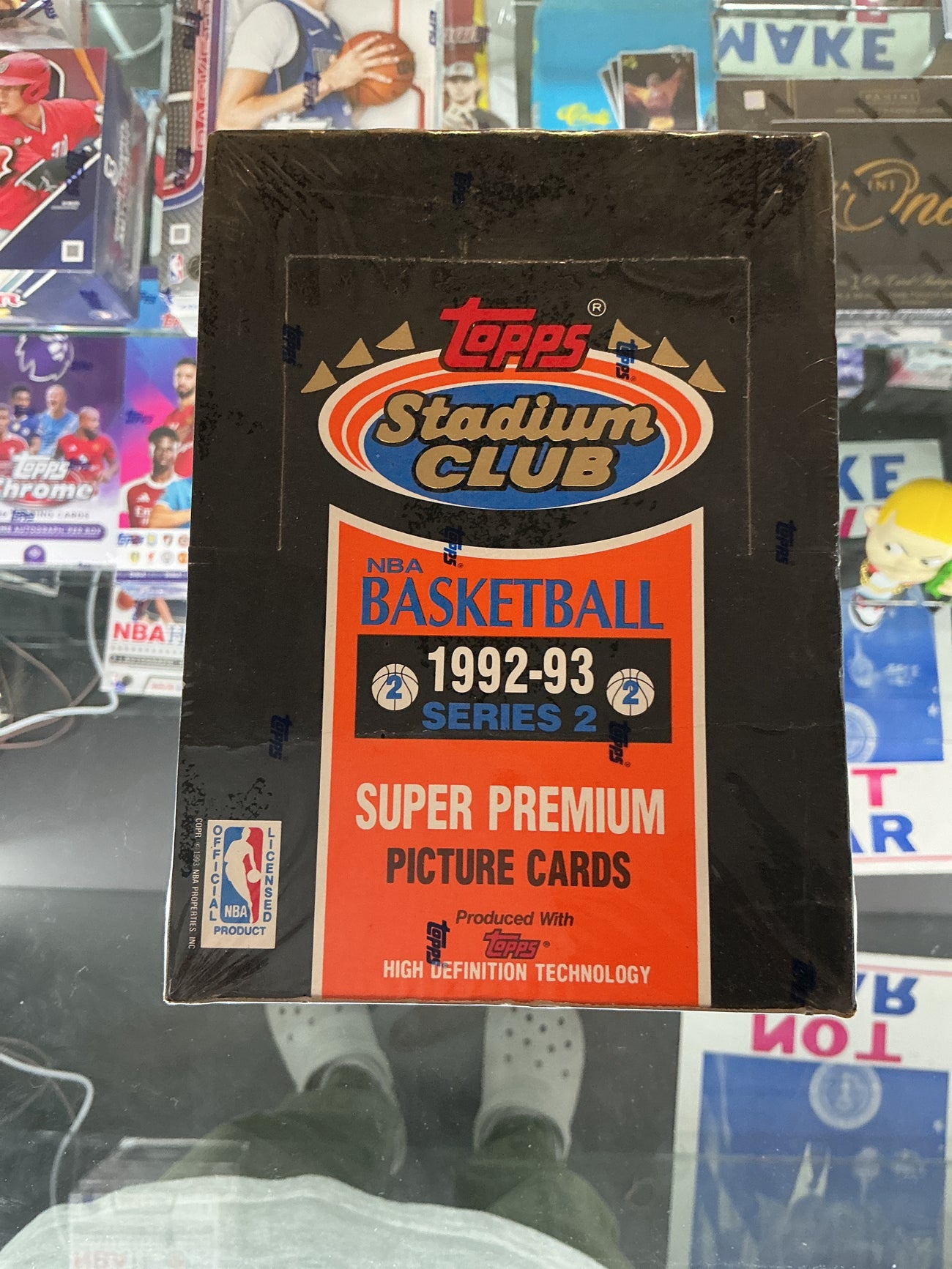 1992-93 TOPPS club series 2 hobby box