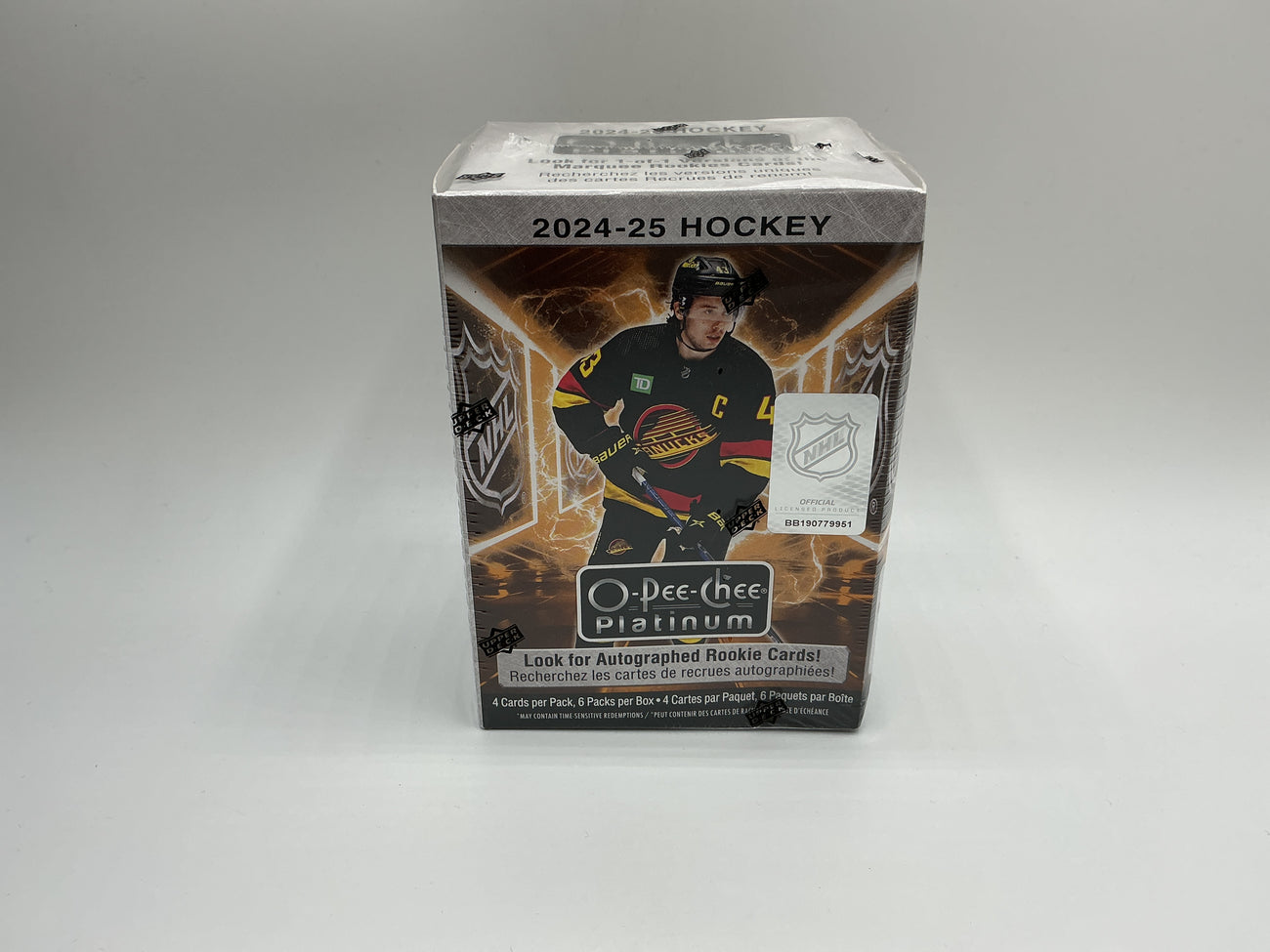 2024/25 upper deck O-Pee-Chee platinum hockey blaster box