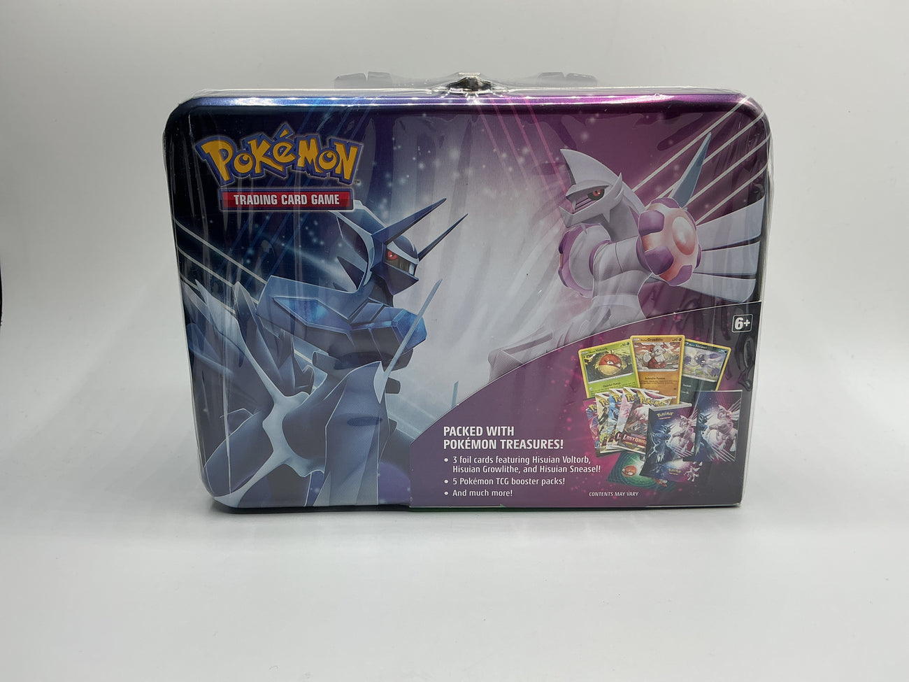 Pokémon sword and shield Palkia and dialga fall 2022 collectors, chest tin