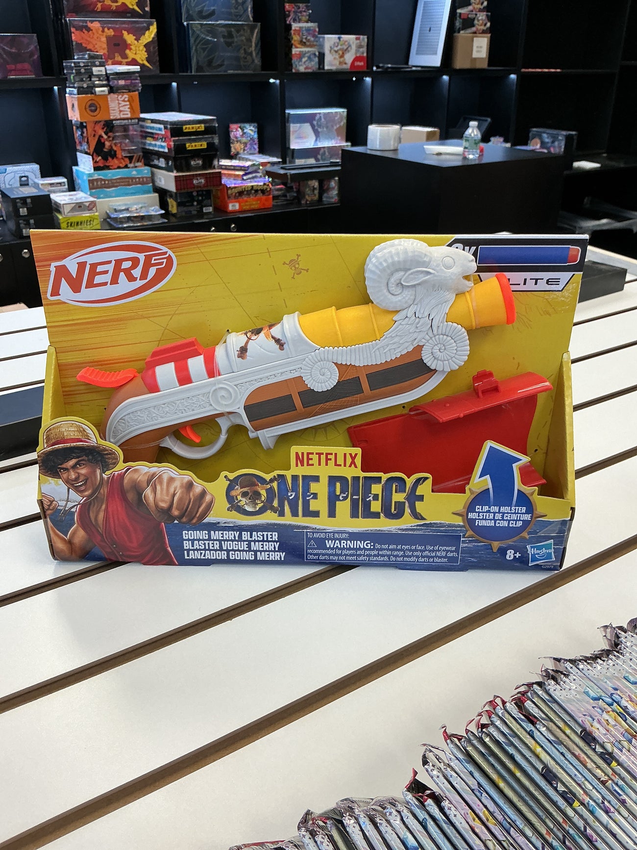 Nerf one piece blaster toy, Netflix