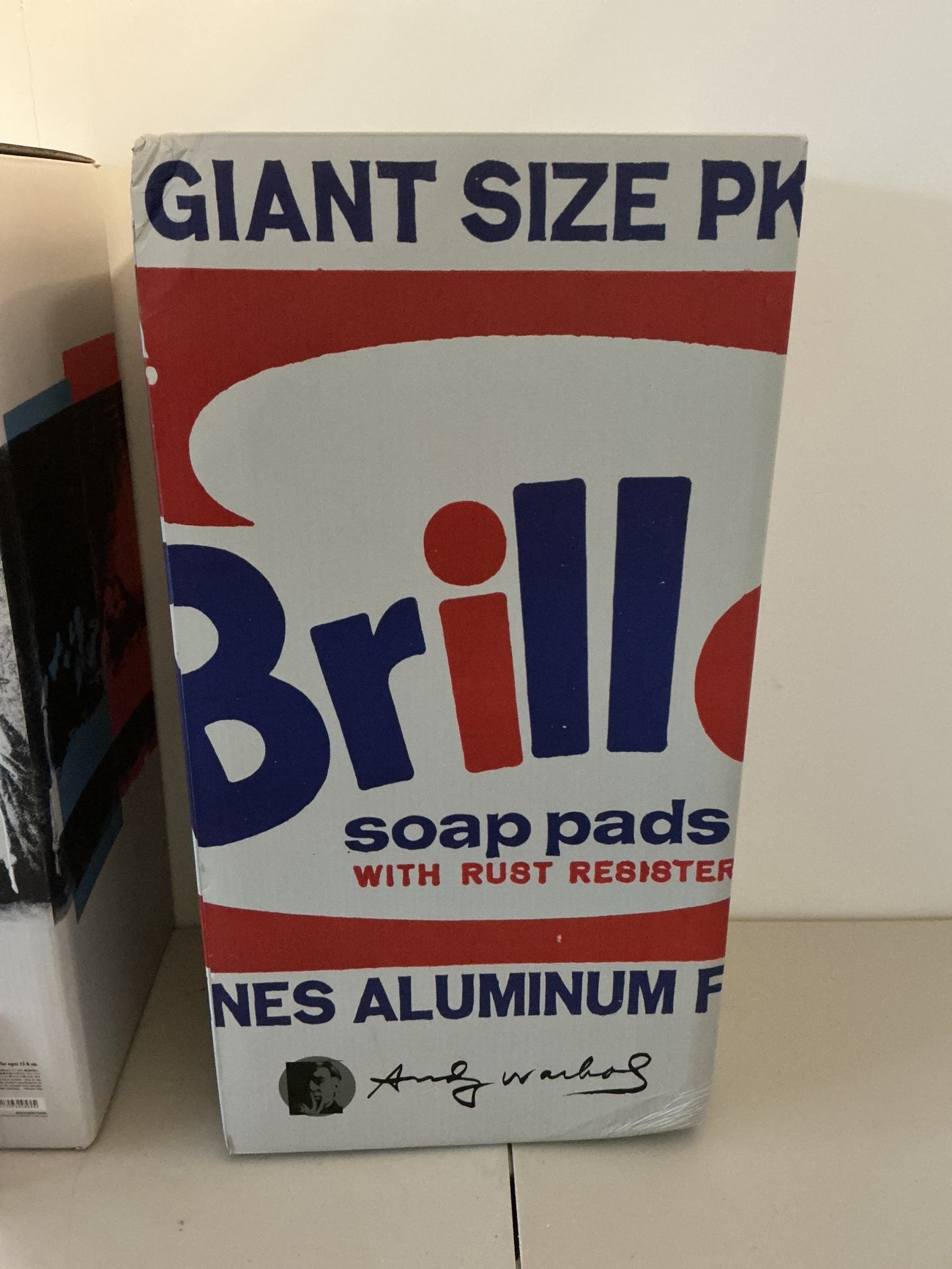 ANDY WARHOL BRILLO 1000%