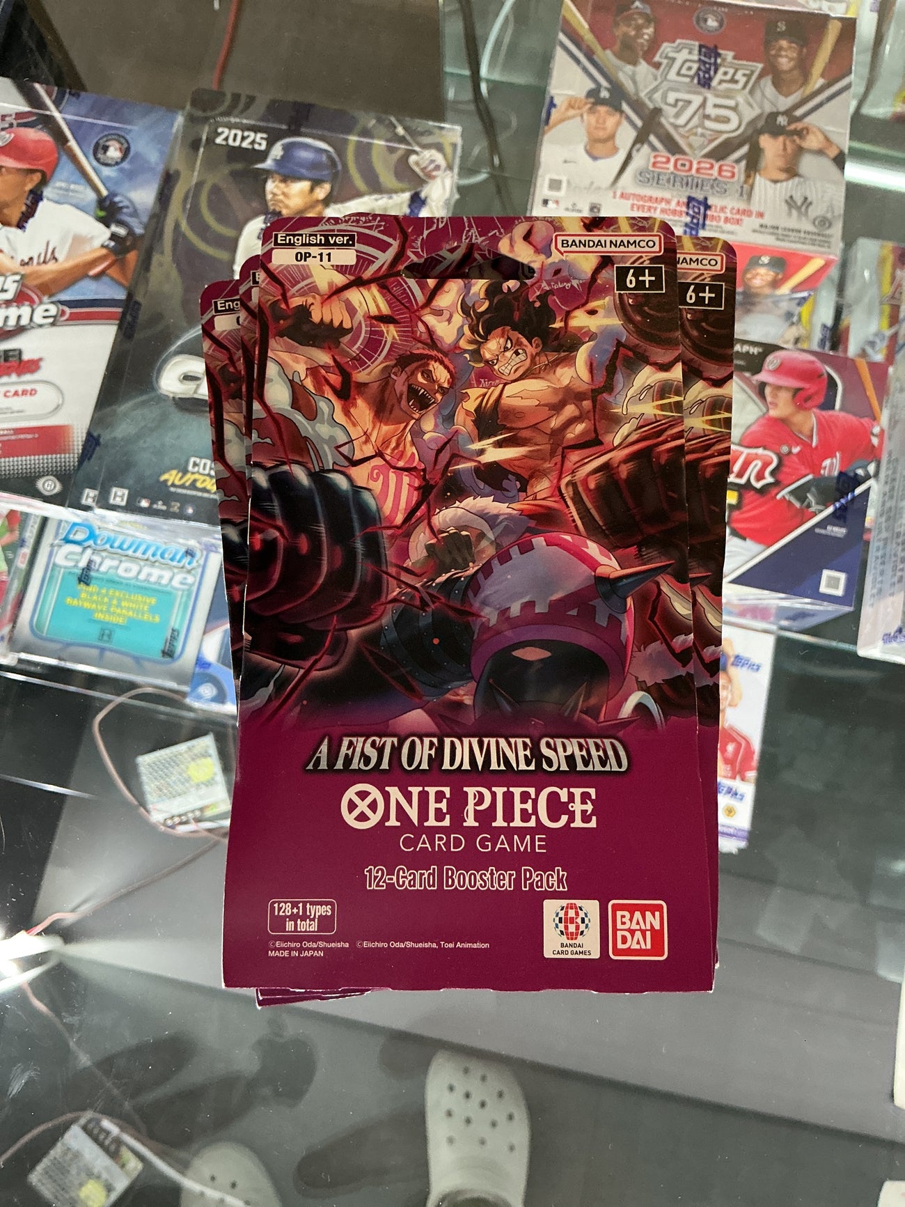 One piece Op-11 a fist of divine speed booster pack