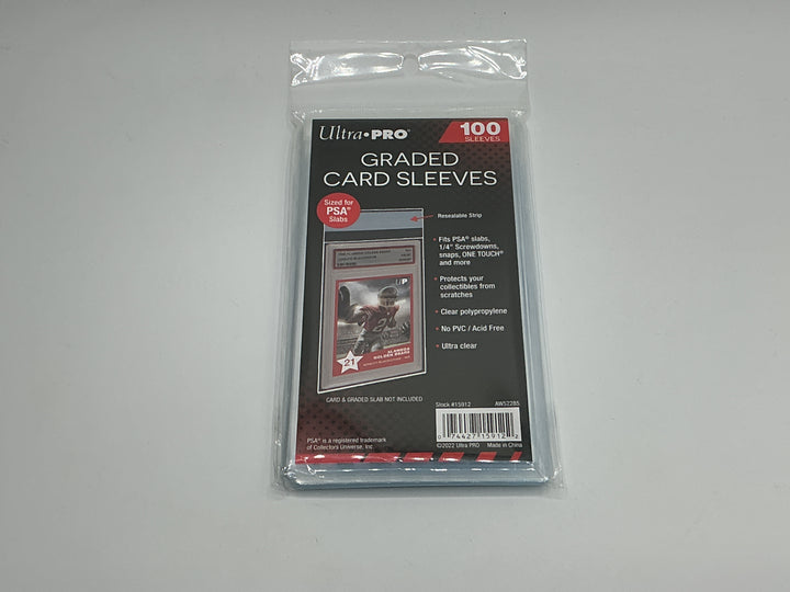 Graded card sleeves ultra pro