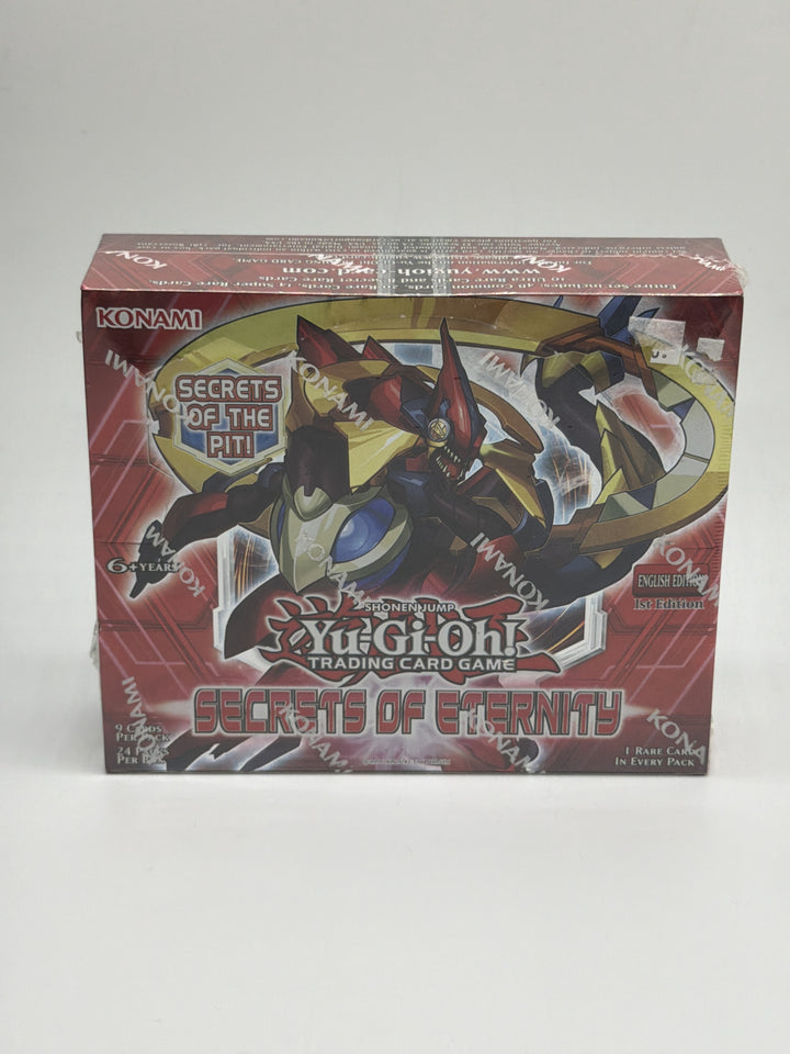 Yu-Gi-Oh! first edition secrets of eternity booster box