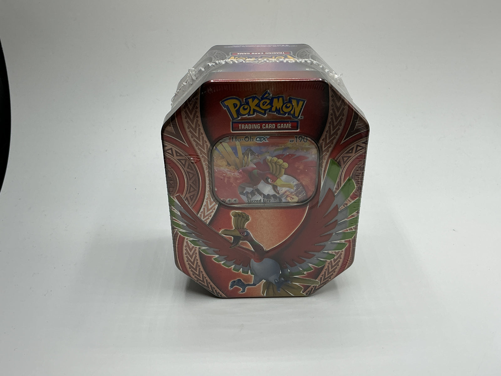 Sealed Pokémon TCG Tin- Ho-Oh GX Mysterious PowersTin